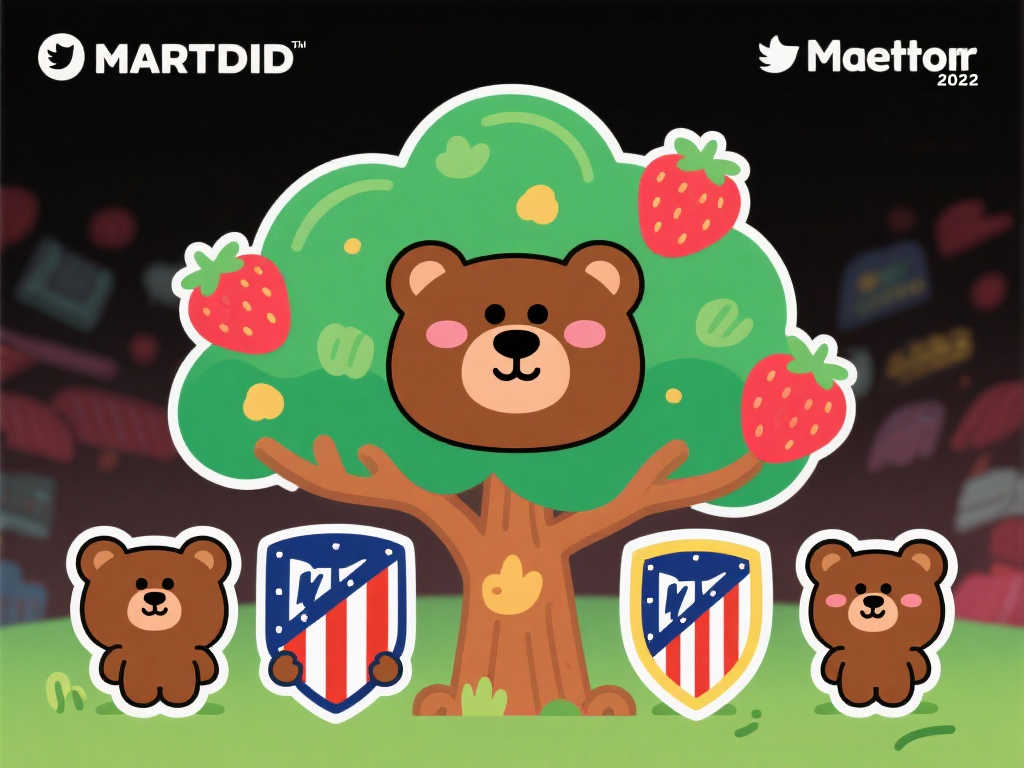 西甲球队标志萌化设计 西甲球队标志萌化设计